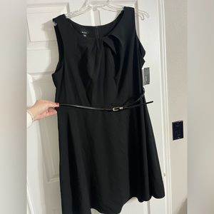 Alyx sleeveless A-Line belted above the knee dress